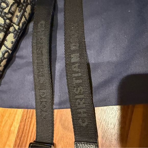 Dior Oblique Jacquard Crossbody Pouch - Picture 7 of 15